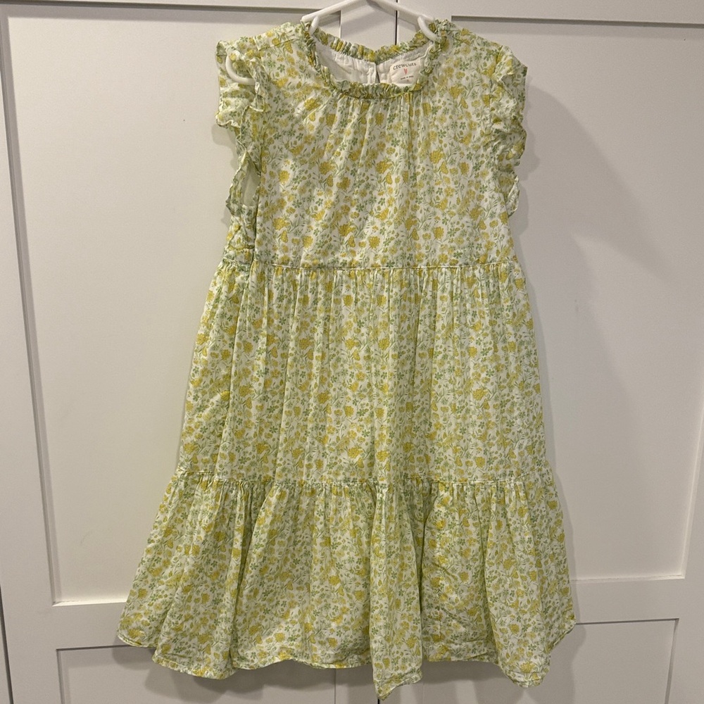 Beautiful Crewcuts Yellow and White Floral Dress